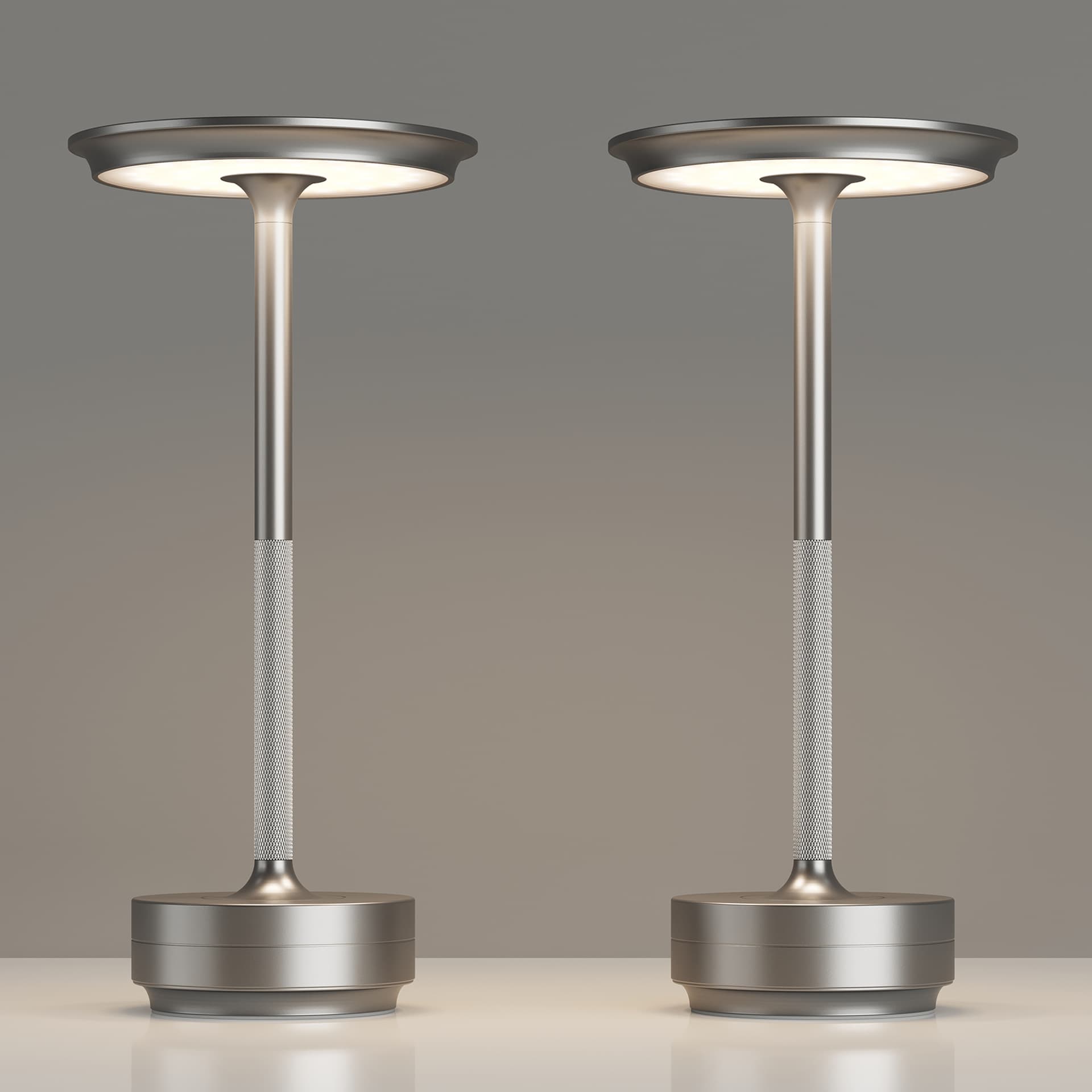 European and American style touch table lamp with LED, USB charging, industrial design, metal decoration, and retro night light for bars and restaurants.