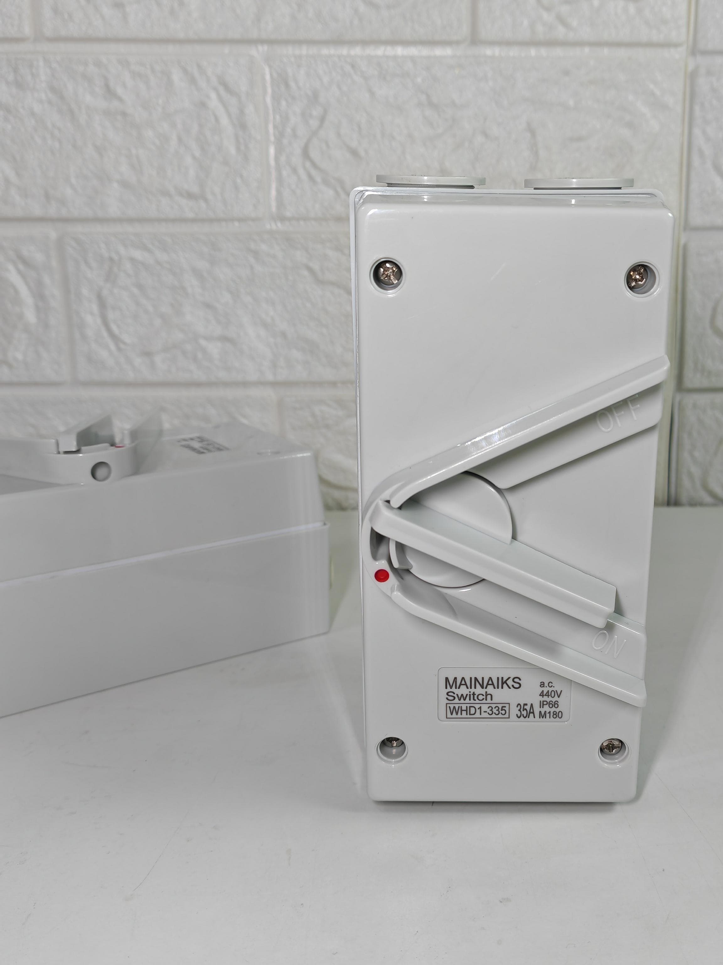 UKF outdoor water load isolation switch 220/380V, weatherproof rotary switch 234P 20/35/63A