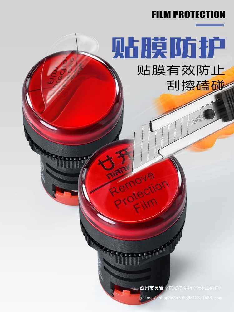Metal LED Power Indicator AD16-22D/S Work Signal Light 12V 24V 380V Red Green Yellow 220V