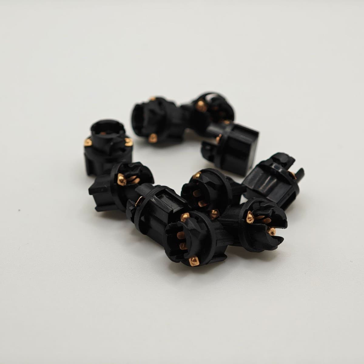 Wholesale T5 Automotive Instrument Light Sockets, Copper Contact Car/Motorcycle Connectors T5_v2