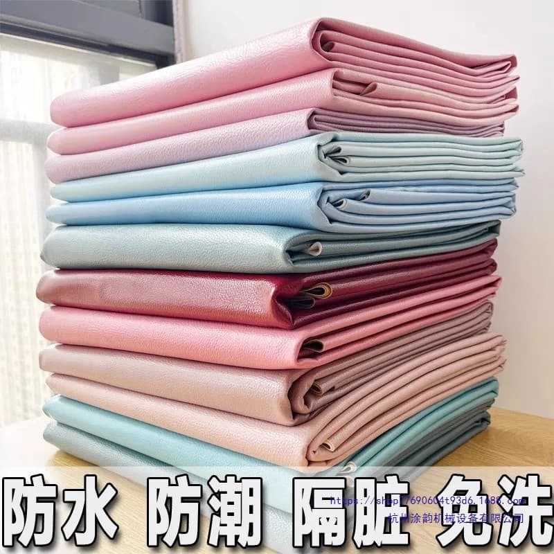 Waterproof Soft Leather Oilcloth Bed Sheet, Urine-Proof Pad for Elderly and Babies, Cowhide Mat Kang Mat, No-Wash Beauty Bed Sheet, Wipeable