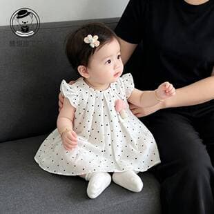 Baby Girl Diaper Dress, Summer Thin Style, Infant Sweet Romper, Princess Crawling Suit, Summer Clothes Dress