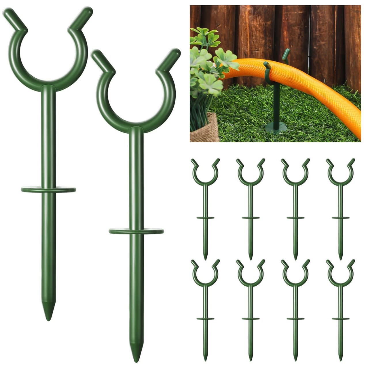New Cross-Border Garden Hose Guide, Garden Watering Hose Support Bracket