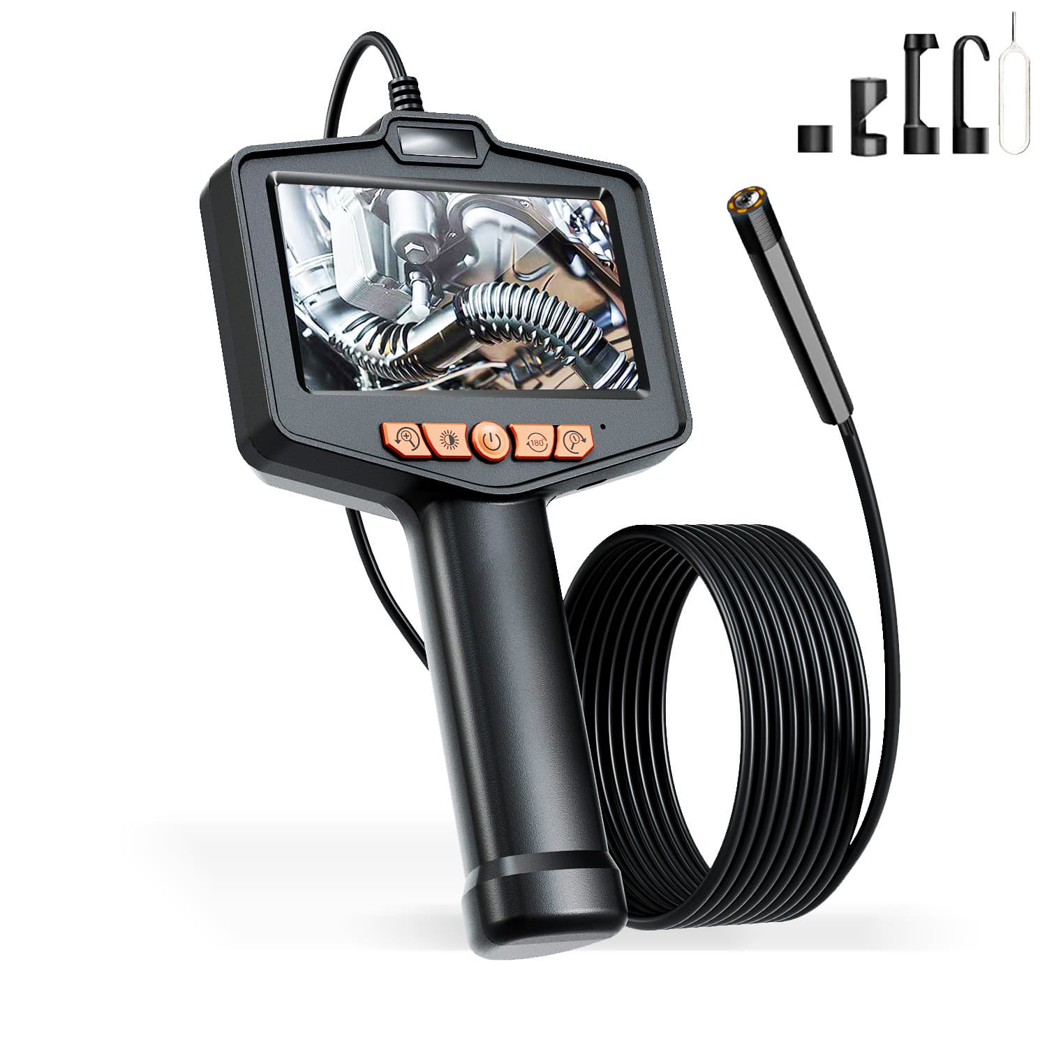 New Handheld 1080P Single/Dual Camera HD Pipeline Auto Repair 4.3-inch Industrial Screen Endoscope