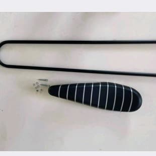 American-style bicycle saddle