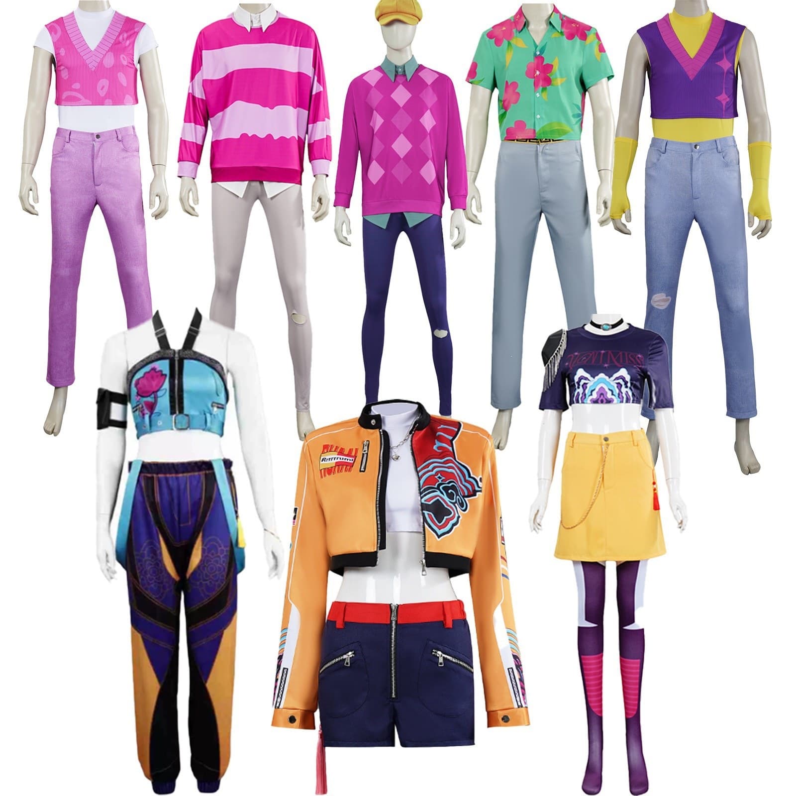 Witch Hunt K-POP Cosplay Costume Star Lumi Mila Zoy Stage Performance Outfit C Costume