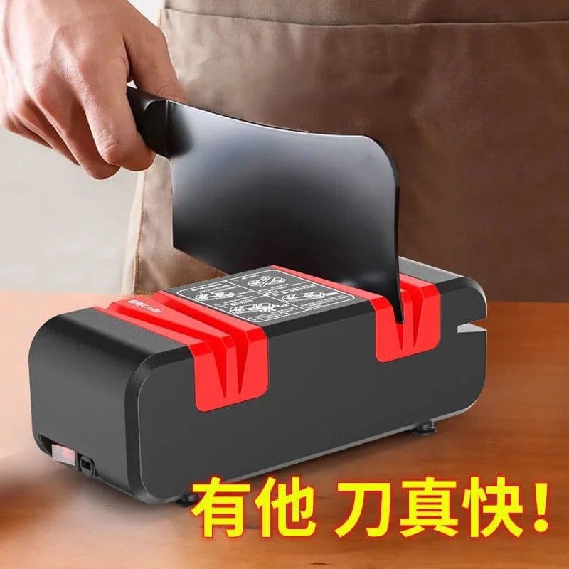 High-Precision Electric Knife Sharpener, Multi-Functional Fast Sharpening Stone, Household Kitchen Automatic Knife Sharpener, Free Shipping