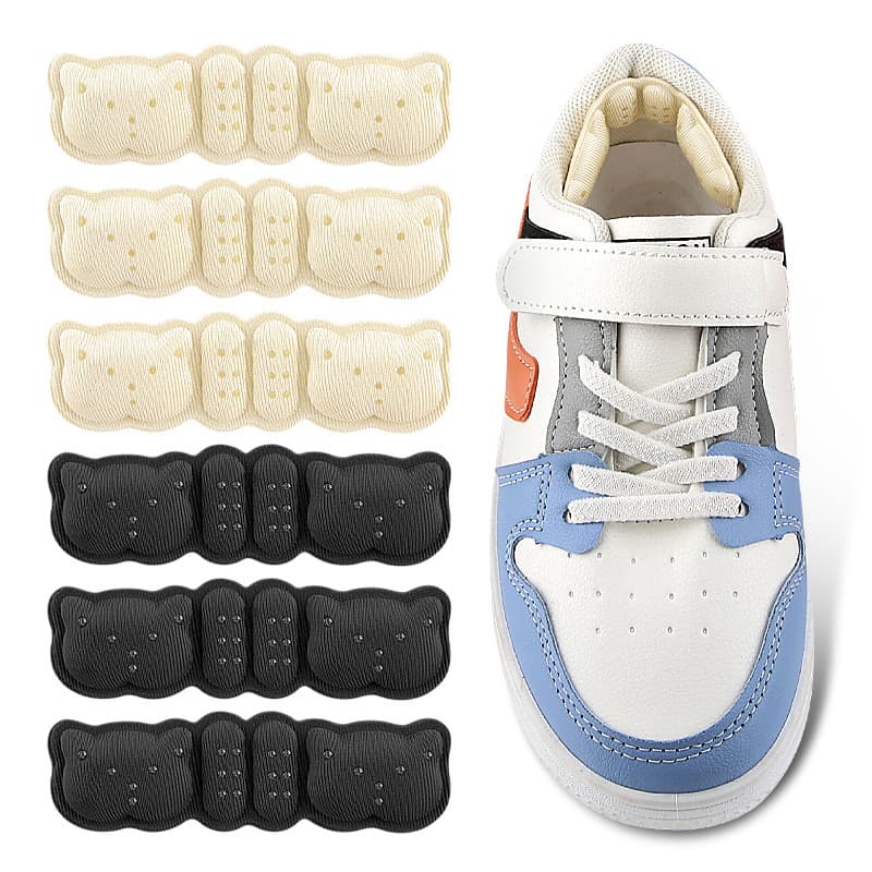 Sneakers High Heels Anti-Wear Shrink Code Heel Stickers Cat Paw Dot Glue Anti-Slip Pressure Relief Thick and Thin Heel Invisible Self-Adhesive