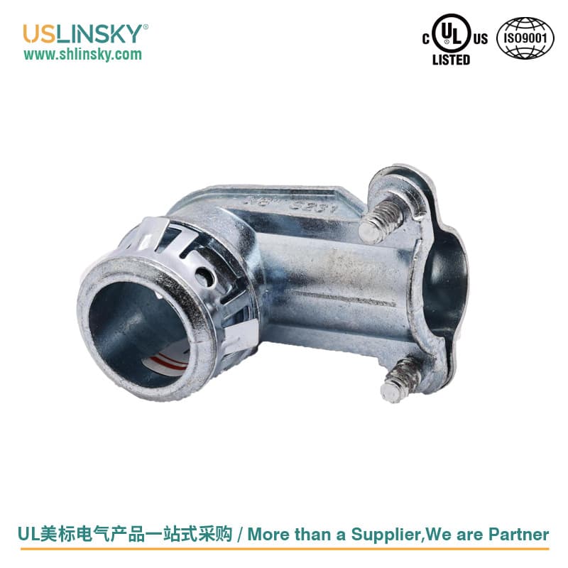 USLINSKY Supplies UL Metal Hose with Galvanized Fittings, US Standard Quality Conduit S231