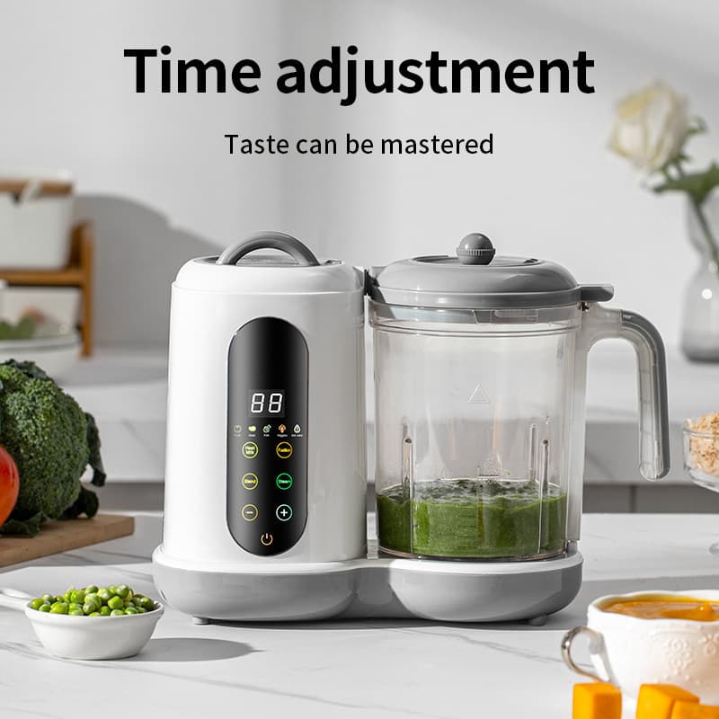 Ultra Convenient Home Baby Food Maker, Multifunctional Steaming and Blending All-in-One Baby Food Grinder and Processor