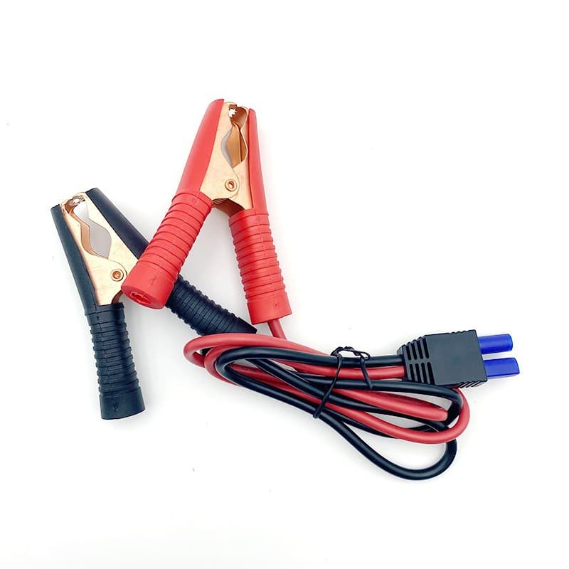 EC5 High-Frequency Power Cable 100A Pure Copper Vehicle Wire with Alligator Clips and UL1015 Male/Female Connectors, Factory Supply and Processing
