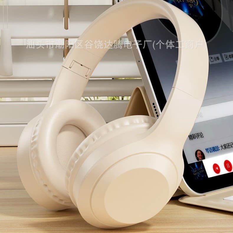 Overhead Bluetooth Headphones Wireless Esports Gaming Computer Mobile Phone Ear Cover with Microphone Sound Quality Wholesale