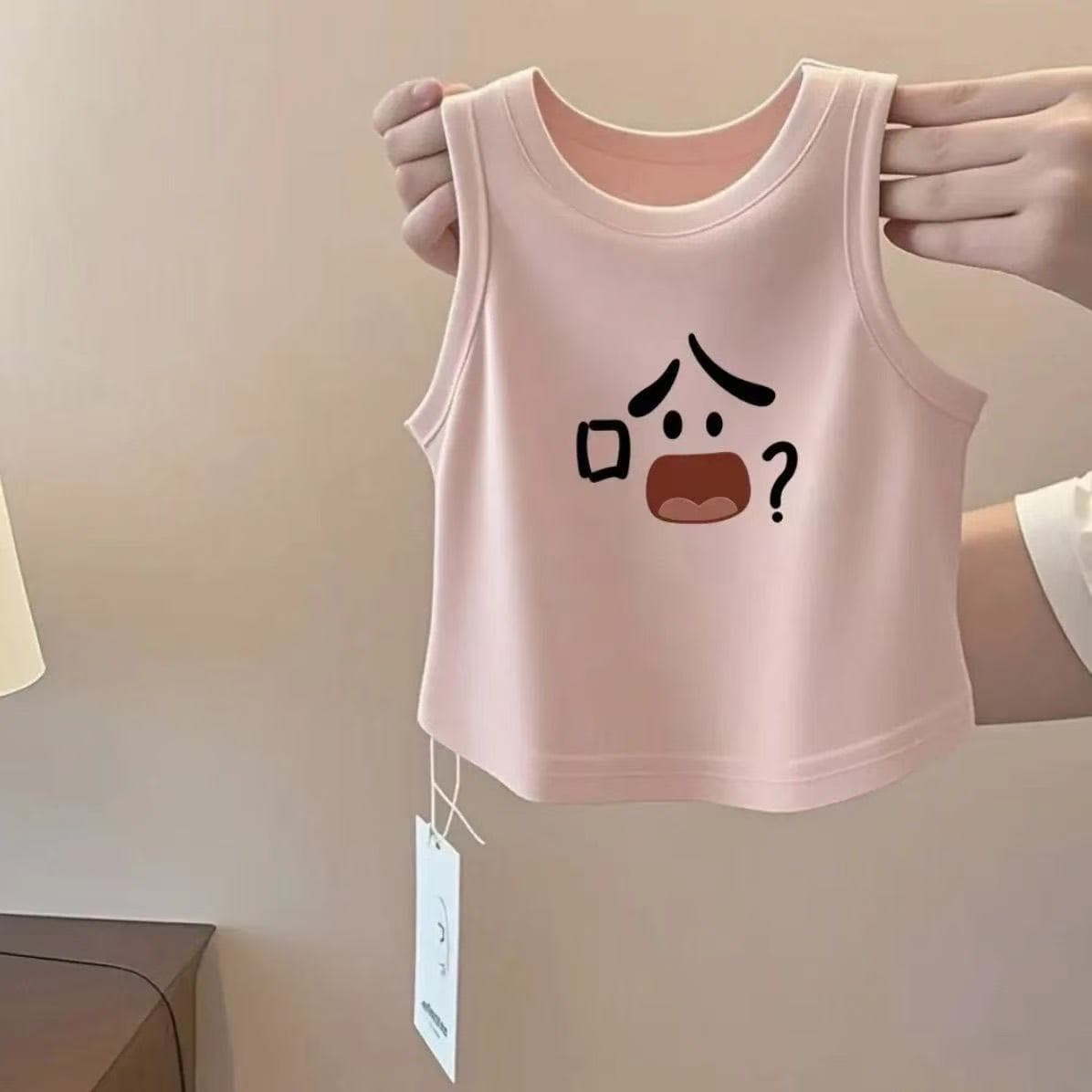 Baby Girl Versatile Vest Summer New Thin Sleeveless Printed Top Casual Stylish Cartoon Kids