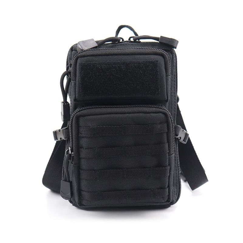 New Multifunctional Waist Bag Crossbody Bag Handbag Large Capacity Outdoor Wearable Belt Bag Water-Repellent Oxford Cloth Waist Bag