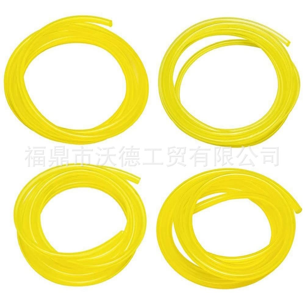 1-meter fuel hose, chainsaw, standard 2-cycle, small engine, lawnmower, carburetor, yellow and blue fuel lines