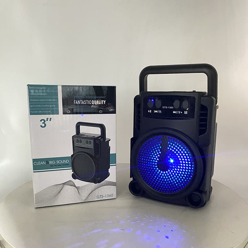 1360 Bluetooth Speaker Portable Outdoor High Power Audio with Card Slot USB Call Function Small Speaker