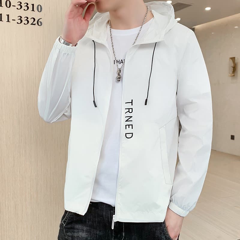 Ice Silk Quick-Dry Sun Protection Jacket Men's Summer Lightweight UPF50+ UV Protection Sun Shade Jacket Fishing Clothing Outerwear Men