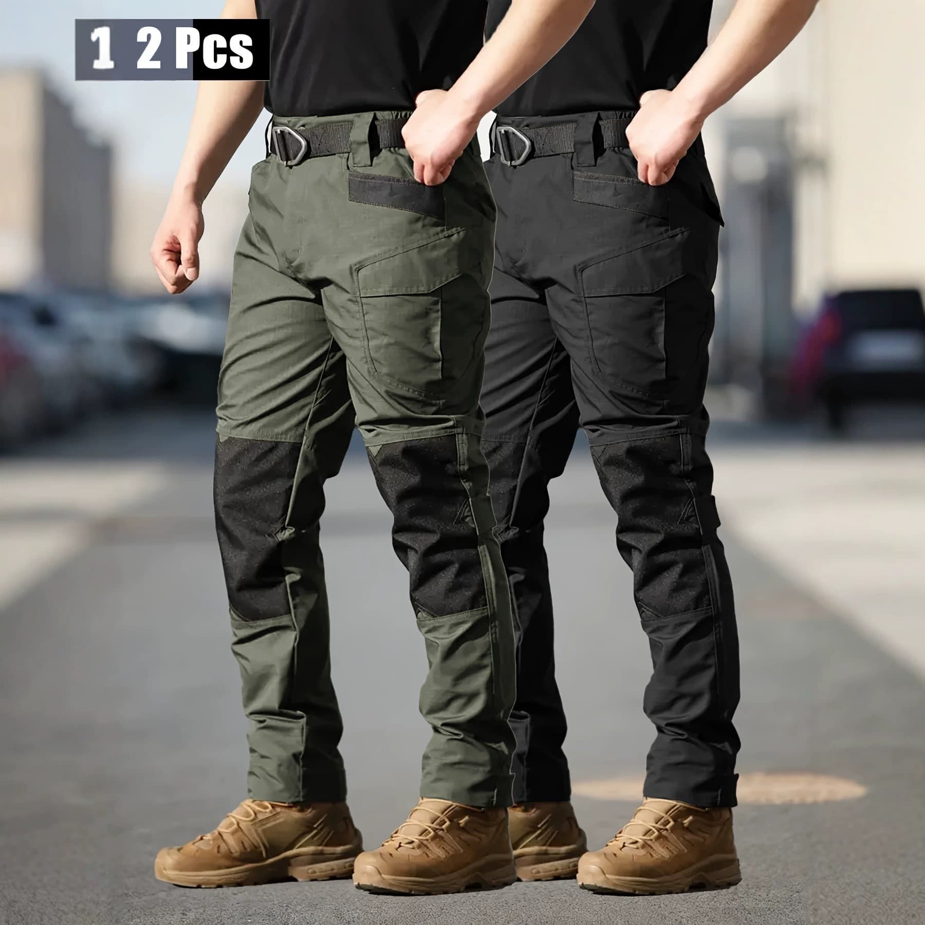 Summer men's all-match tactical pants quick-drying workwear fashionable camouflage pants wear-resistant military fans American trend cross-border