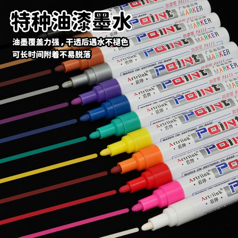 Colorful Large Capacity Paint Pens Ceramic Tile Grout Pen Waterproof Anti-Mold Non-Fading Industrial Paint Marking Pens