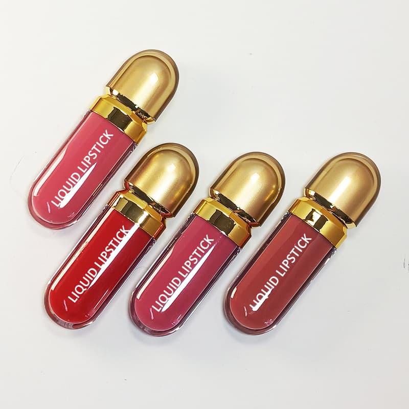 Cross-border no logo small batch printable color velvet soft focus hydrating lip glaze liquid lip infrared trade makeup