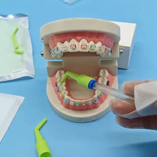 Dental Saliva Ejector Connector Precise Saliva Suction Tip Low-Suction Saliva Ejector Dental Oral Material Supplier Autoclavable