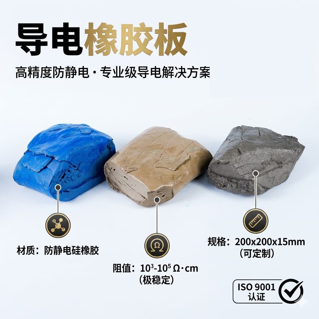 Conductive Silicone Raw Material Silver-Copper Mix 100dB Ultra Strong Shielding 0.02Ω Extremely Low Resistance Free Sample