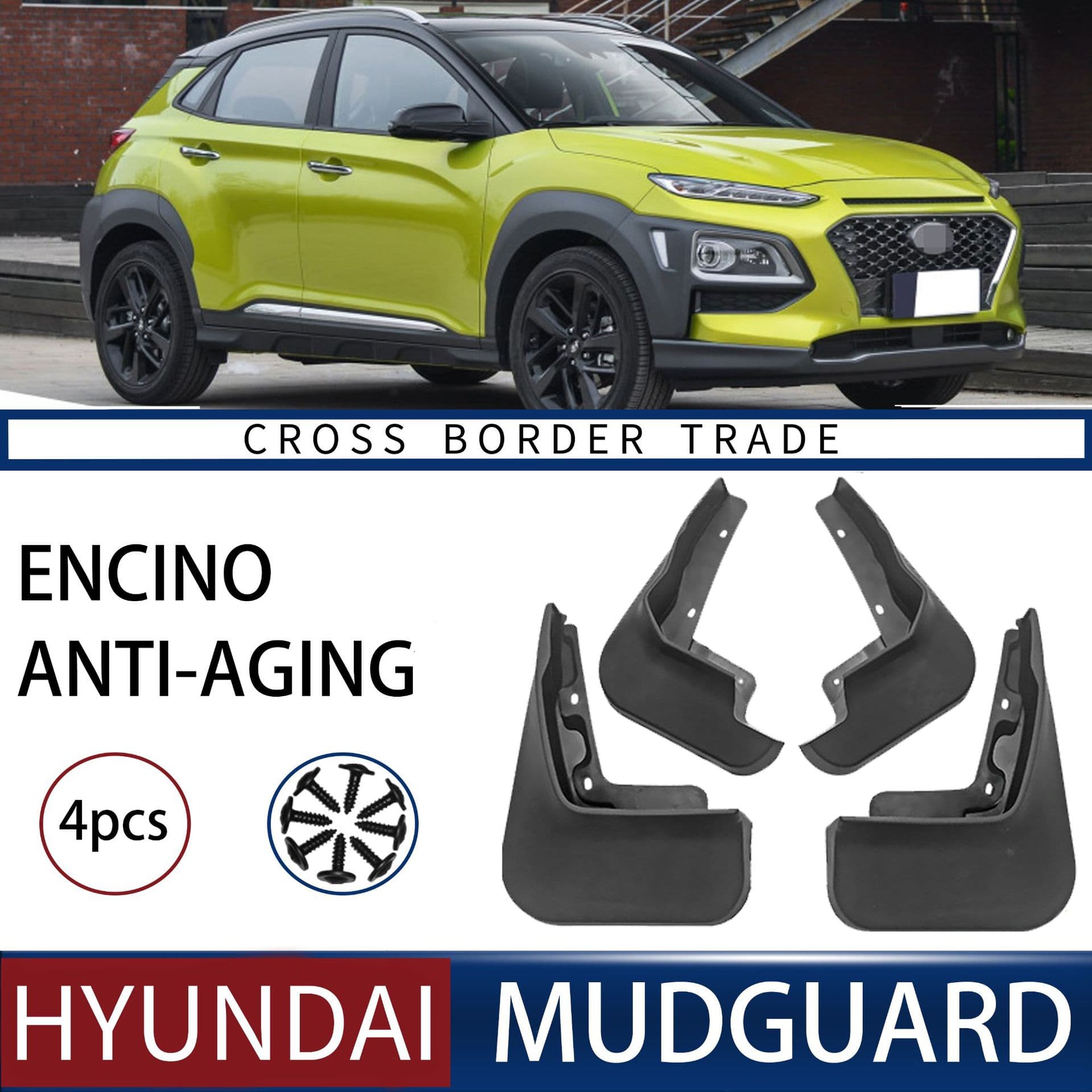 Suitable for Hyundai Onsino ENCINO Kona foreign trade cross-border hot-selling car special modified mud skin tile