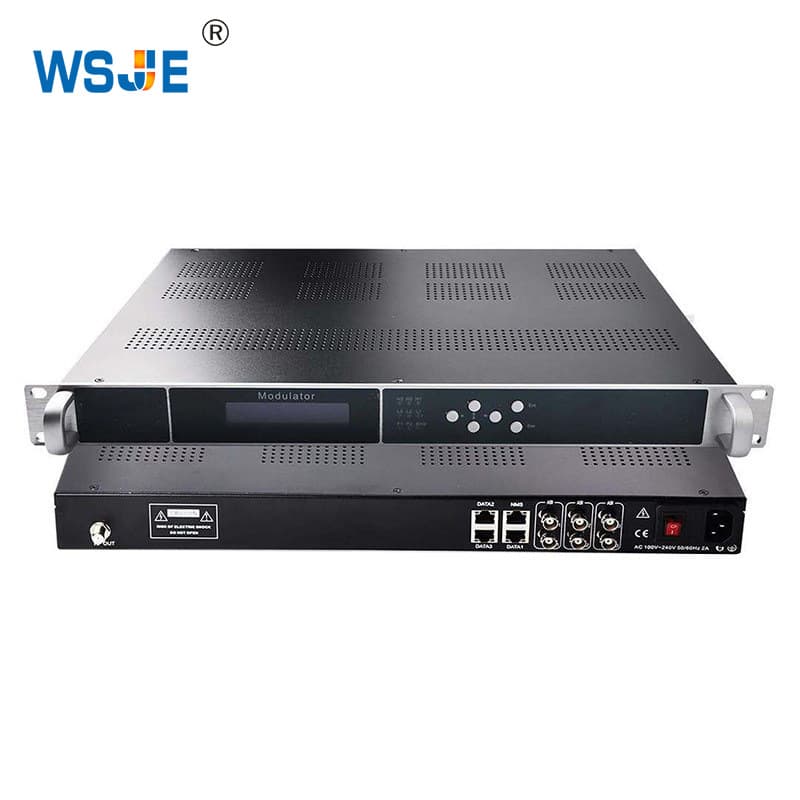 IP/ASI to DVBT Digital TV Headend Modulator 8-Channel 12-Channel 24-Channel ISDBT DVBC