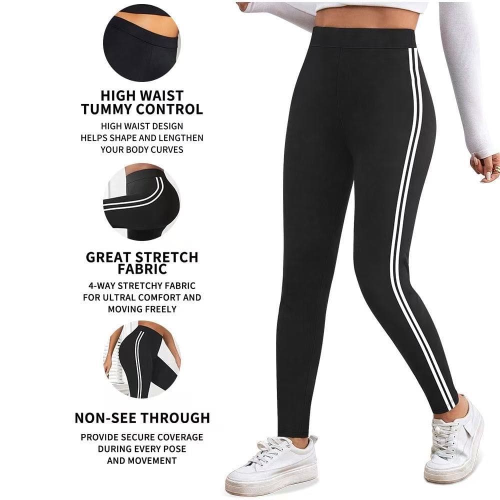 Cross-border European and American high-waisted yoga pants spring and summer thin sports running can be worn outside nine-point tight sports leggings