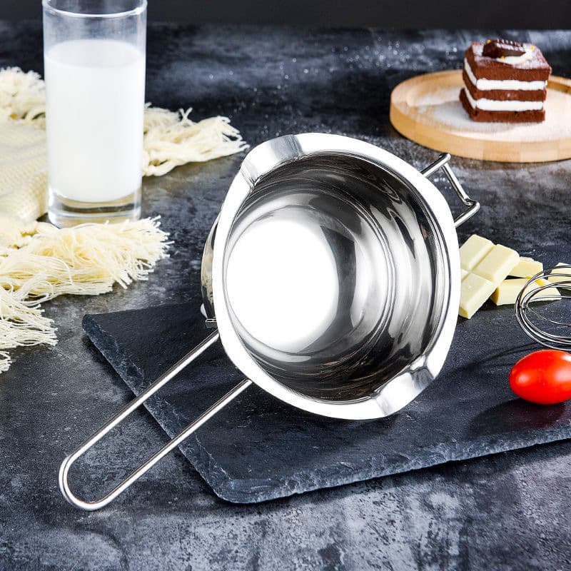 304 stainless steel chocolate water-proof melting pot melting wax pot heating pot cheese butter baking melting wax pot