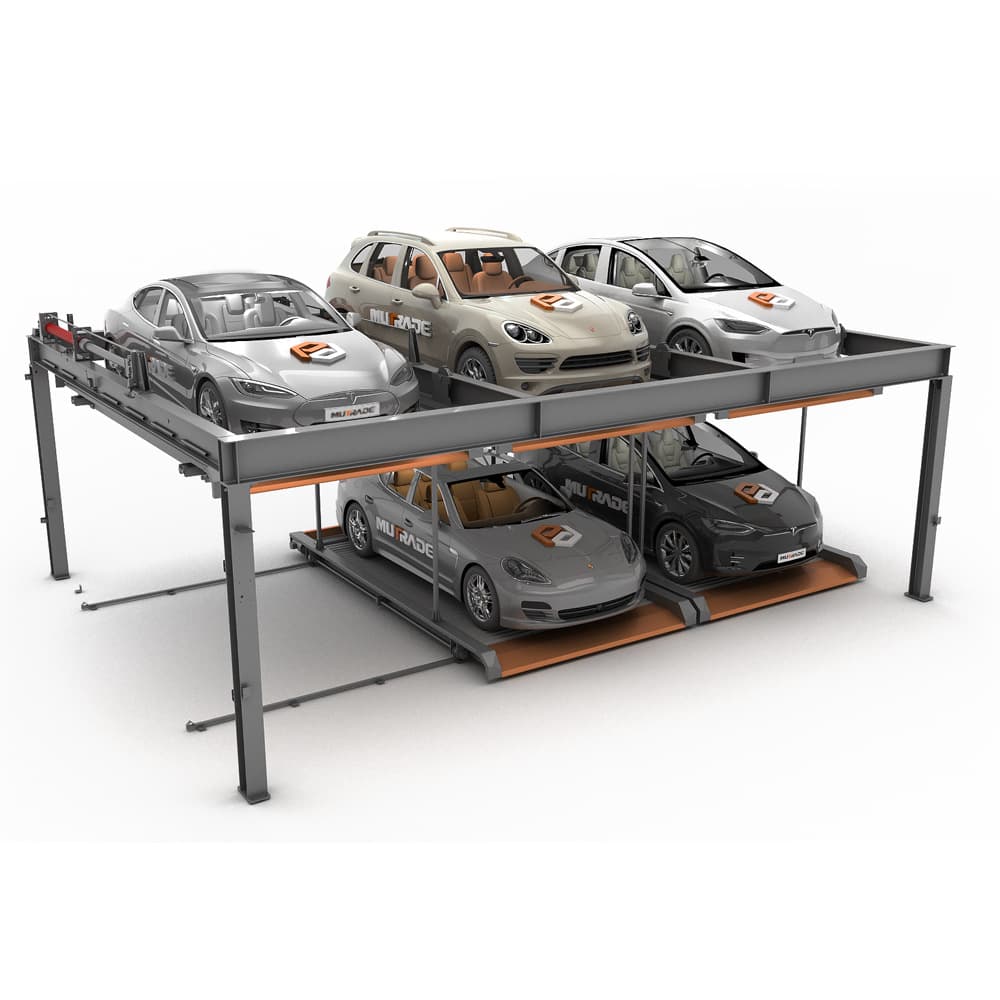 Multilevel Semi-Automatic Parking Lift-and-Shift Parking Equipment