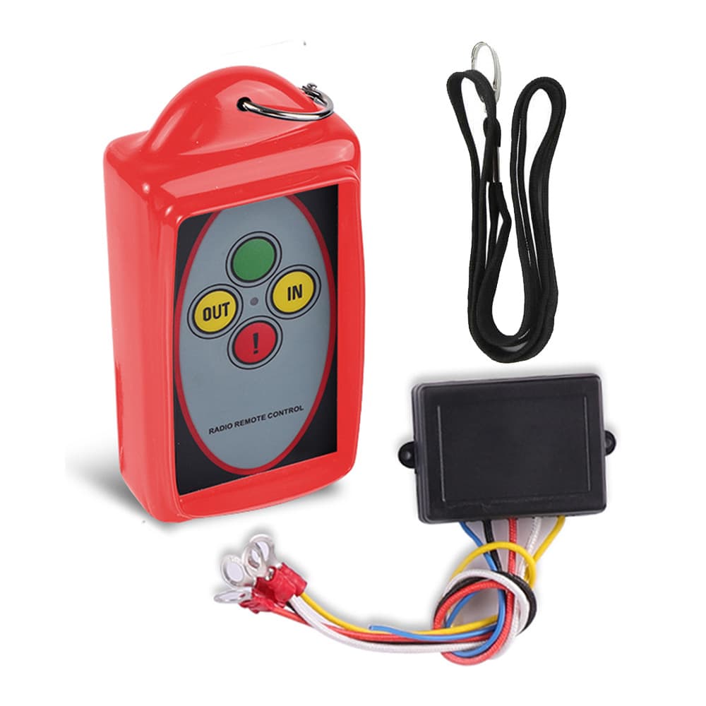 [Built-in Battery] Electric Winch Anchor Winch Control System Boat Accessories Wireless Remote for Boat Anchor
