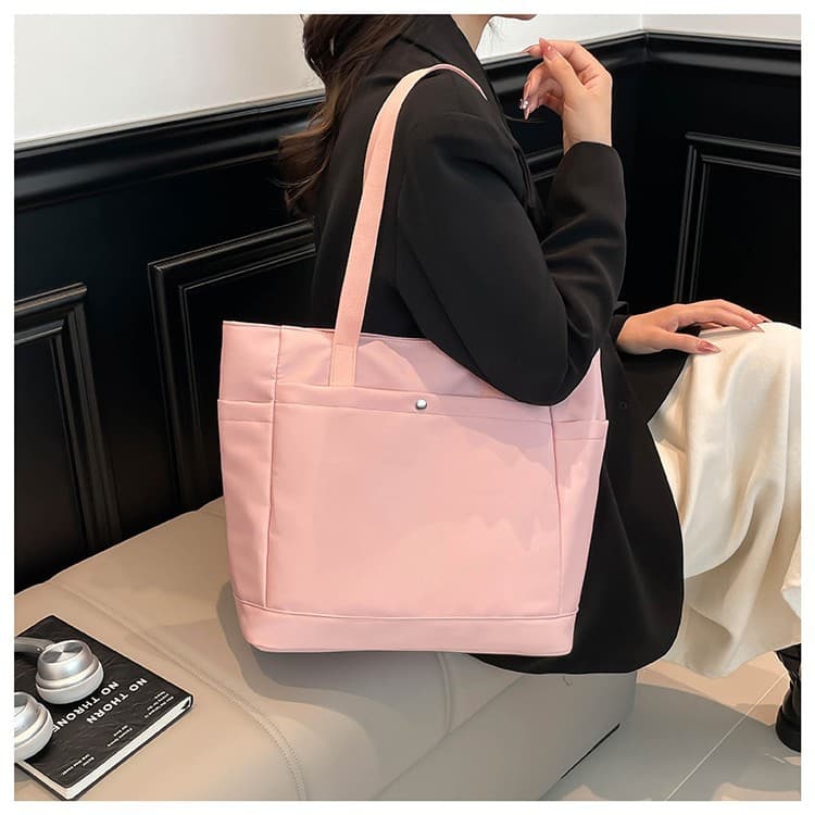 Cross-Border New Large Tote Bag for Women, Student Commuter Shoulder Bag, Fashionable Versatile Handbag