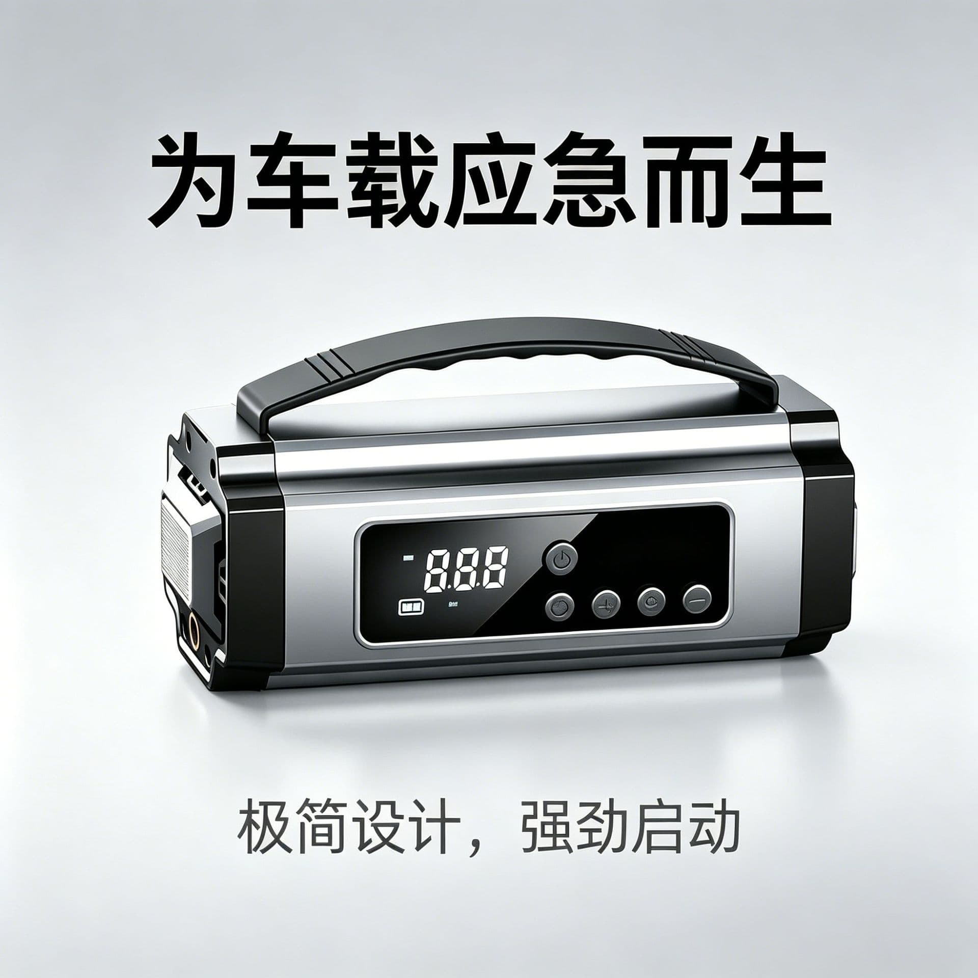 Vehicle-mounted inflatable all-in-one battery emergency multi-function power bank ignition power bank outdoor emergency starting power supply