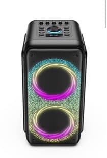 Wireless Karaoke Speaker Outdoor Bluetooth Speaker Dual Microphone High Power Portable Speaker