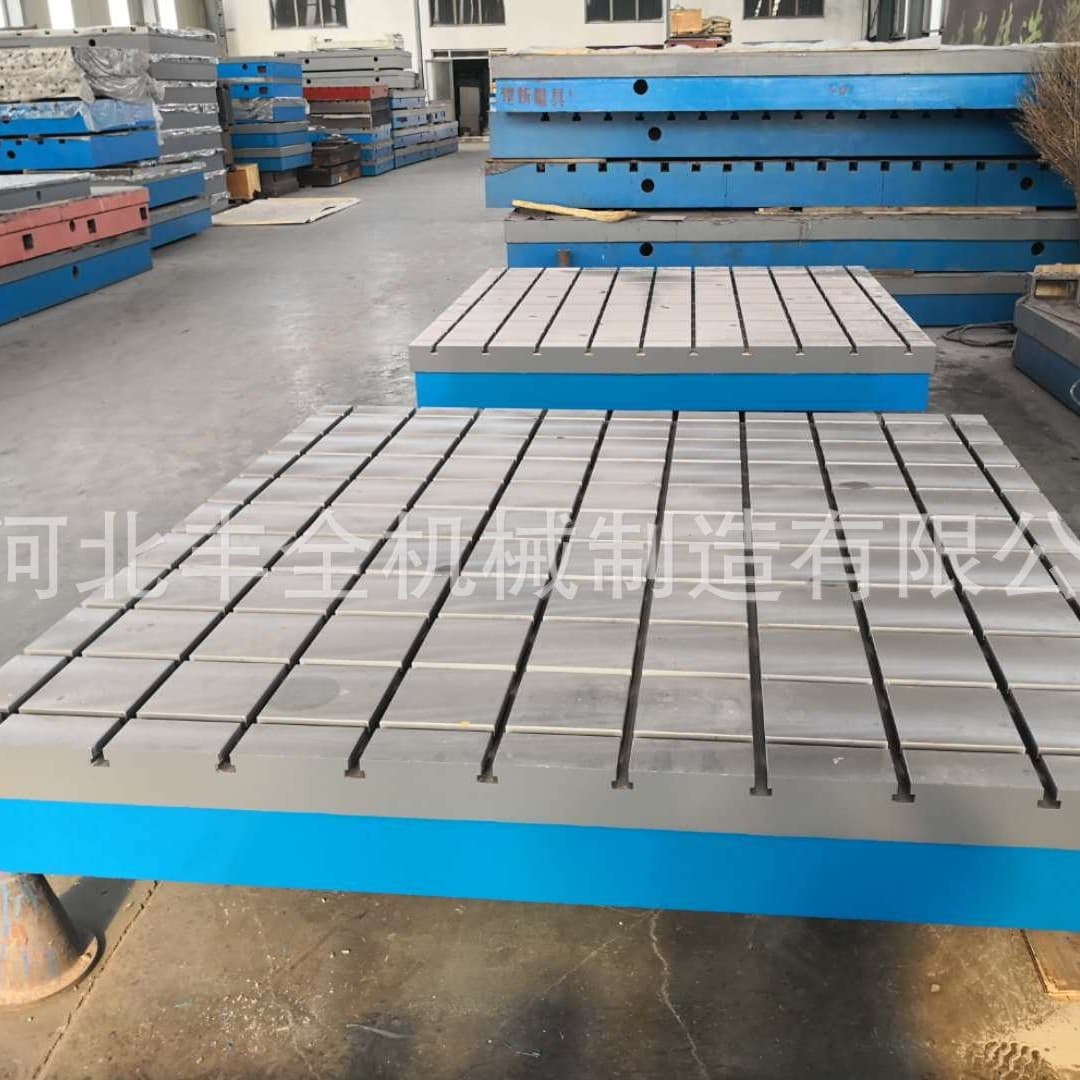 T-slot test platform manufacturer wholesale cast iron platform machine tool base motor test and measurement inspection platform