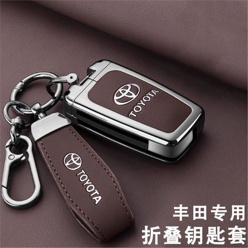 Toyota Foldable Key Case for RAV4, Camry, Corolla, Corolla Cross, Frontlander, Levin - Old Model Specific Shell