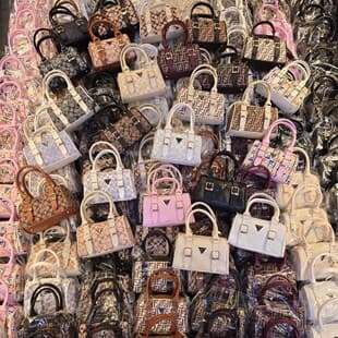 Lady's Bag Wholesale New Women's Bag Handbag Small Square Bag Stock Wholesale Handbag