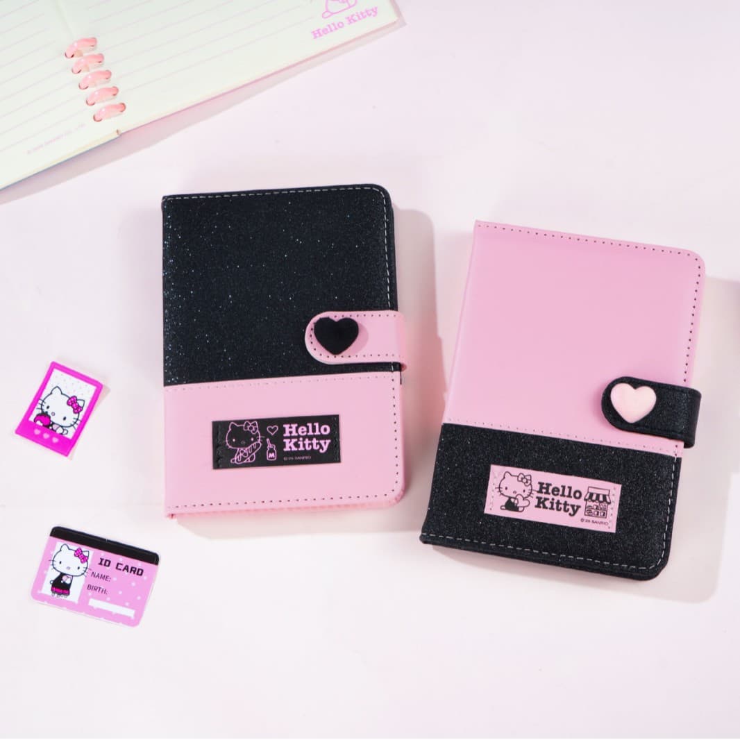 Joytop Original Hello Kitty Sweetheart Series PU Snap Notebook A6 High Appearance Cartoon Cute Girl Journal