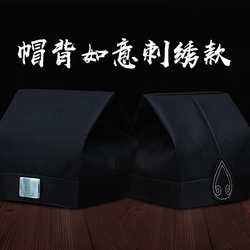 Zhuangzi scarf Taoist hat Four Seasons Ruyi Taoist hat Taoist hat Five-beam scarf Taoist hat Sanqing scarf Chonghe scarf magic hat