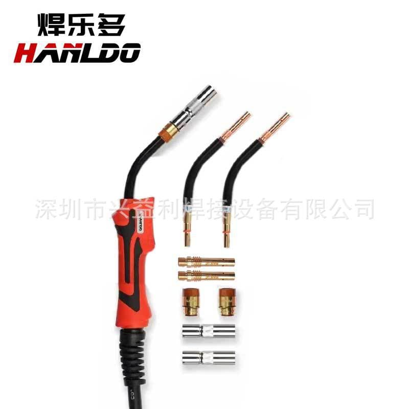 350A Protective Nozzle for MIG Welding Torch, Connecting Rod, Gas Shielded Welding Machine Accessories, Copper Protective Nozzle Cover