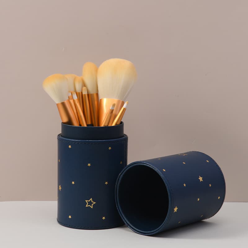 Star Move Soft Bristle Makeup Brush Set 12 Pieces Ertao Makeup Brush Set Eye Shadow Eye Makeup Brush Storage Bucket Complete Set