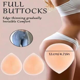 Silicone Hip Widening Pads Side Hip Pads Fake Hip Pads Self-Adhesive Improve Hip Side Concavity Shape Hip Widening Tool