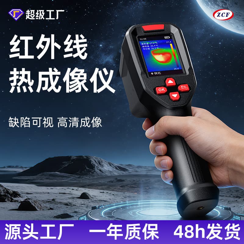 Huiyan Technology Q01 Infrared Thermal Imaging Camera for Electrical Repair, Pipeline Leak Detection, Industrial Temperature Measurement - Factory Wholesale