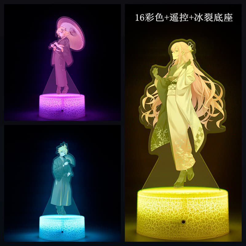 Color Printing Remote Control Patrol Sound Flow Song First Sound Vocaloid Hatsune Miku Kagamine Rin Night Light Supply