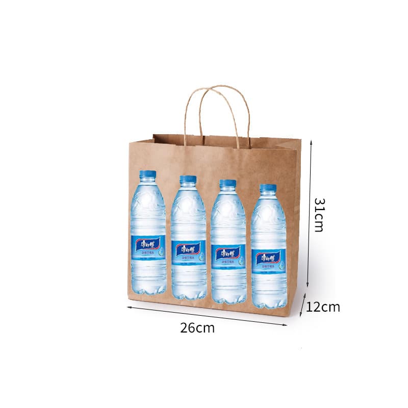 Custom Kraft Paper Bags with Logo Wholesale, Handbags for Takeout, Catering, Baking, Packaging, Holiday Gift Paper Bags