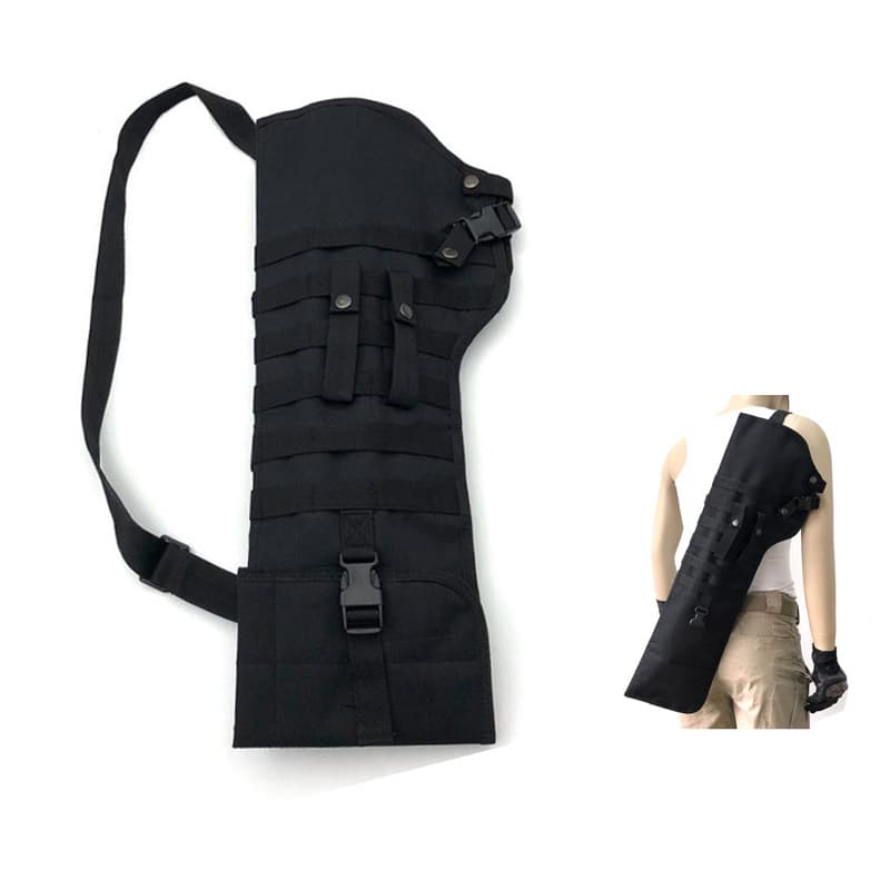 Tactical shoulder gun backpack Multifunctional portable shotgun bag Outdoor portable shotgun butt bag Hunting knife bag