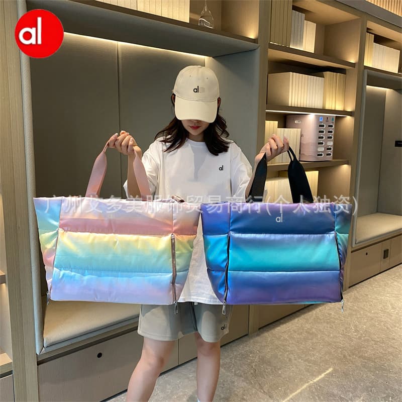 Cross-Border Fitness Bag, Women's Sports Bag, Dry-Wet Separation Waterproof Swimming Bag, Yoga Portable Shoulder Travel Bag