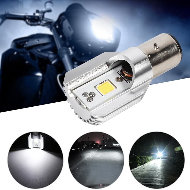 Motorcycle BA20D H6 COB High Power Motorcycle Headlight M2S H6 Headlight H4 LED Headlight