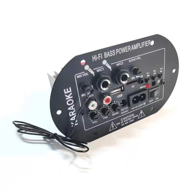 6-inch Car Subwoofer Bluetooth Amplifier Board 12/24V Home 220V 30W
